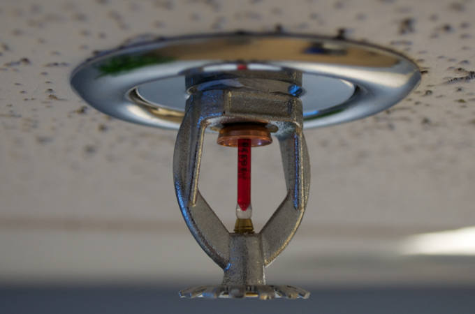 Fire Sprinkler Close Up