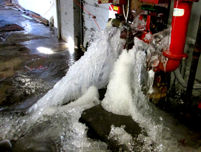 Frozen Valve Split