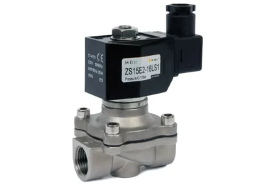 AE-ASLCZSSNC - Stainless Normally Closed Servo-activated Solenoid Valve